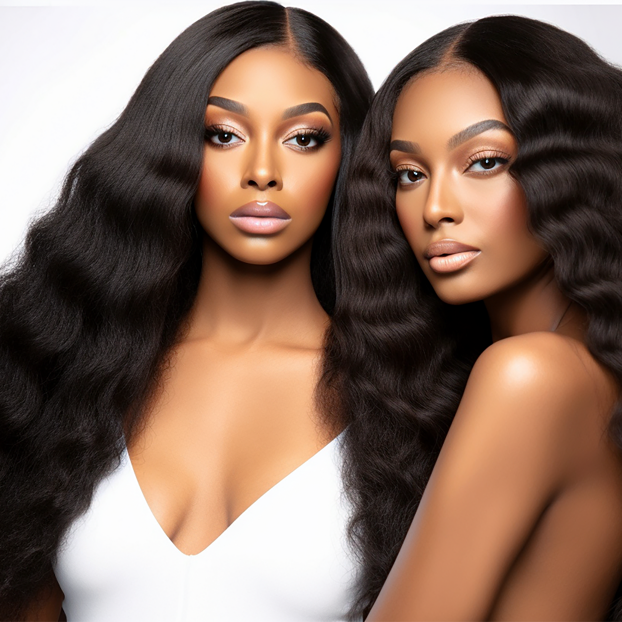 4x4 Transparent Closure Wigs Natural Black 1b 