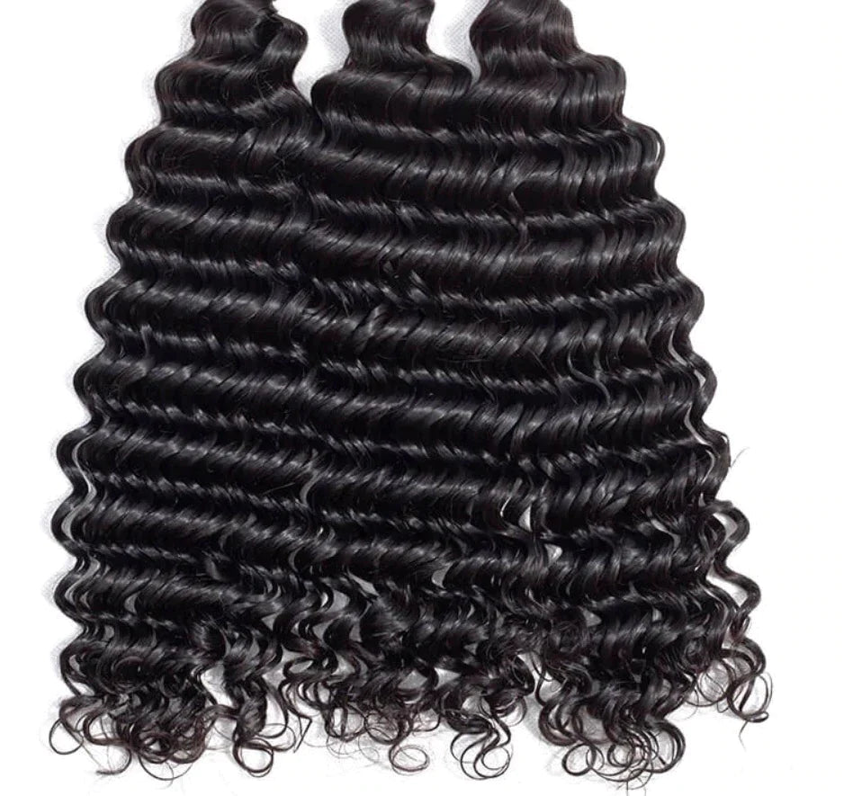 Salon Quality Good Quality Cheap Unprocessed Virgin Hair Deep Wave Bundles