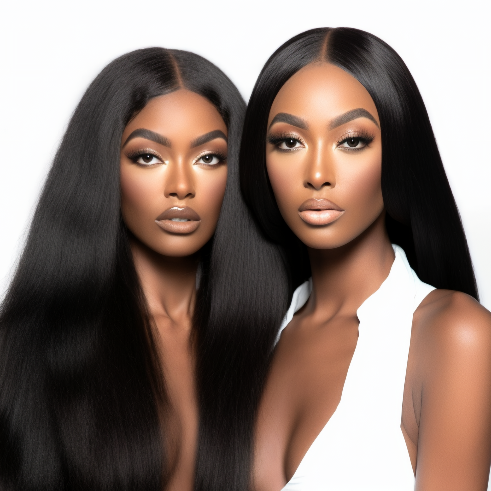 Deeper Parting 5x5 HD Lace Closure Wigs Natural Black 1b 